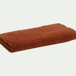Drap De Douche*alinea Drap de douche en coton 70x140cm - brun rustrel Marron