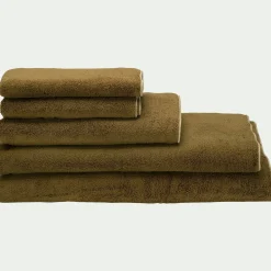 Drap De Douche*alinea Drap de douche en coton 70x140cm - mousse Vert