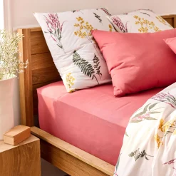 Drap Housse*alinea Drap housse en coton 140x200cm B30cm - framboise Rose