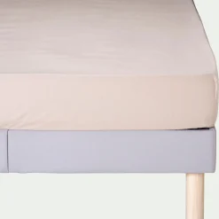 Drap Housse*alinea Drap housse en coton 160x200cm B25cm - alpilles Beige