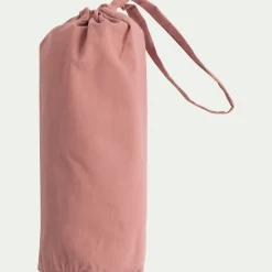 Drap Housse*alinea Drap housse en coton 90x200cm b25cm - ricin Rouge