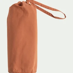 Drap Housse*alinea Drap housse en coton 90x200cm b25cm - Brun rustrel