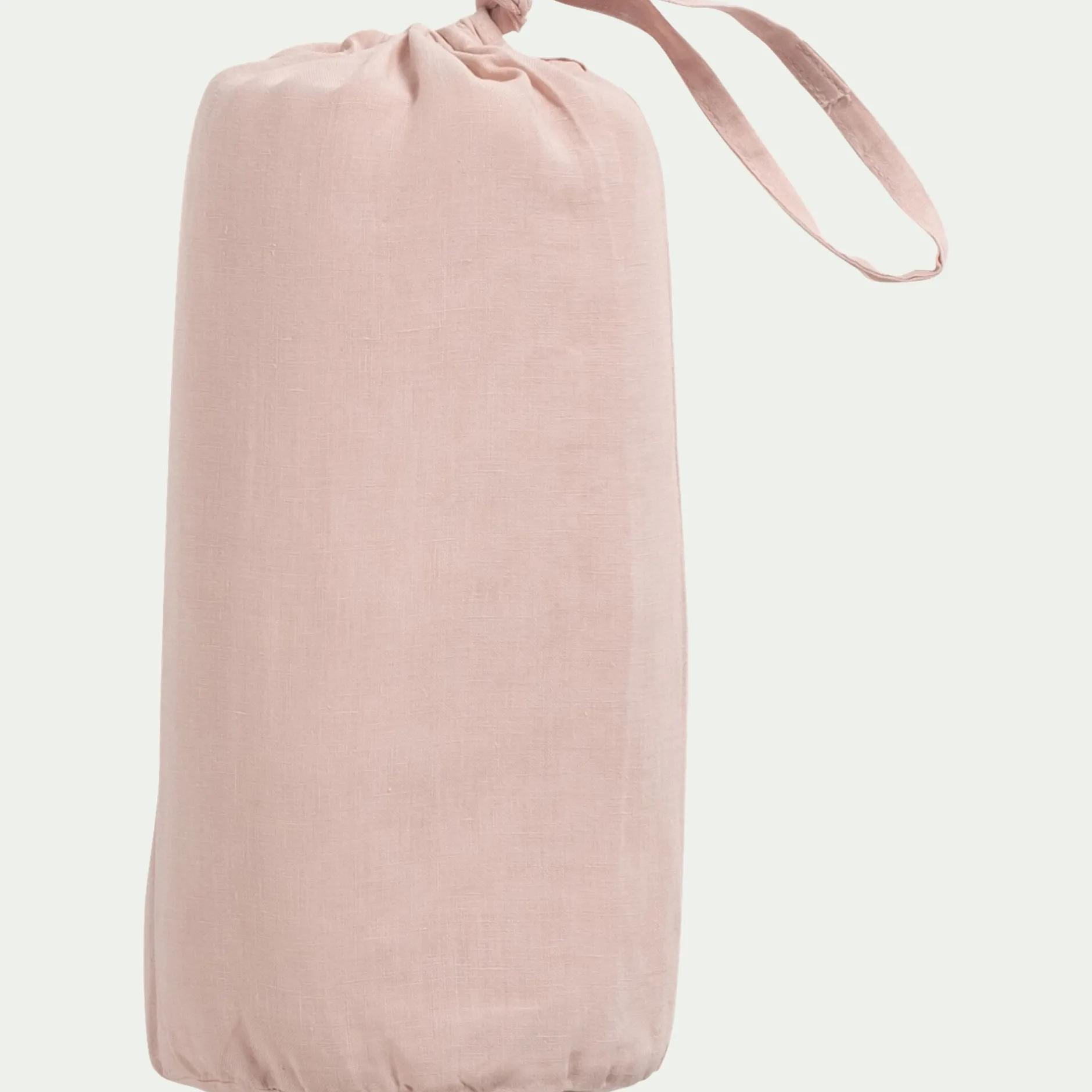 Drap Housse*alinea Drap housse en lin lavé 140x200cm B28cm - rosa Rose