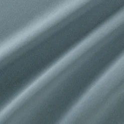 Drap Housse*alinea Drap housse en satin lavé 140x200cm B30cm - orage Bleu