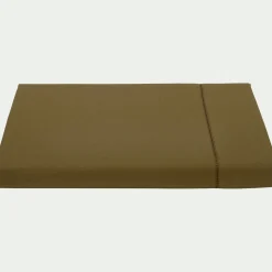 Drap Plat*alinea Drap plat en coton bio 270x300cm - mousse Vert