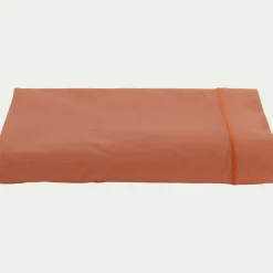 Drap Plat*alinea Drap plat en coton 270x300cm - brun rustrel Marron