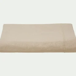 Drap Plat*alinea Drap plat en coton 180x300cm - alpilles Beige