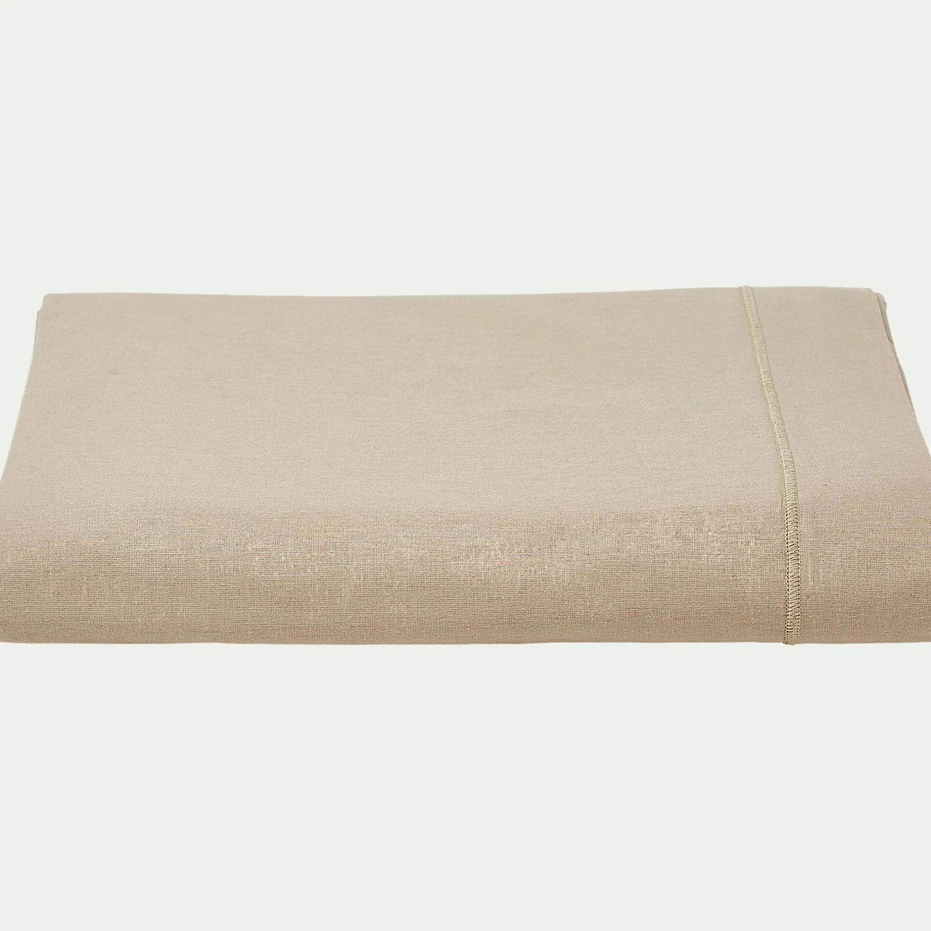 Drap Plat*alinea Drap plat en coton 180x300cm - alpilles Beige