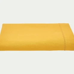 Drap Plat*alinea Drap plat en coton 270x300cm - genet Jaune