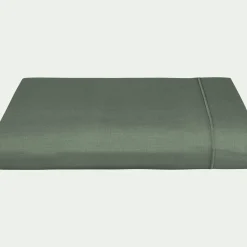 Drap Plat*alinea Drap plat en coton 270x300cm - cèdre Vert