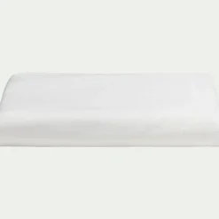 Drap Plat*alinea Drap plat en satin lavé 270x300cm - ventoux Blanc