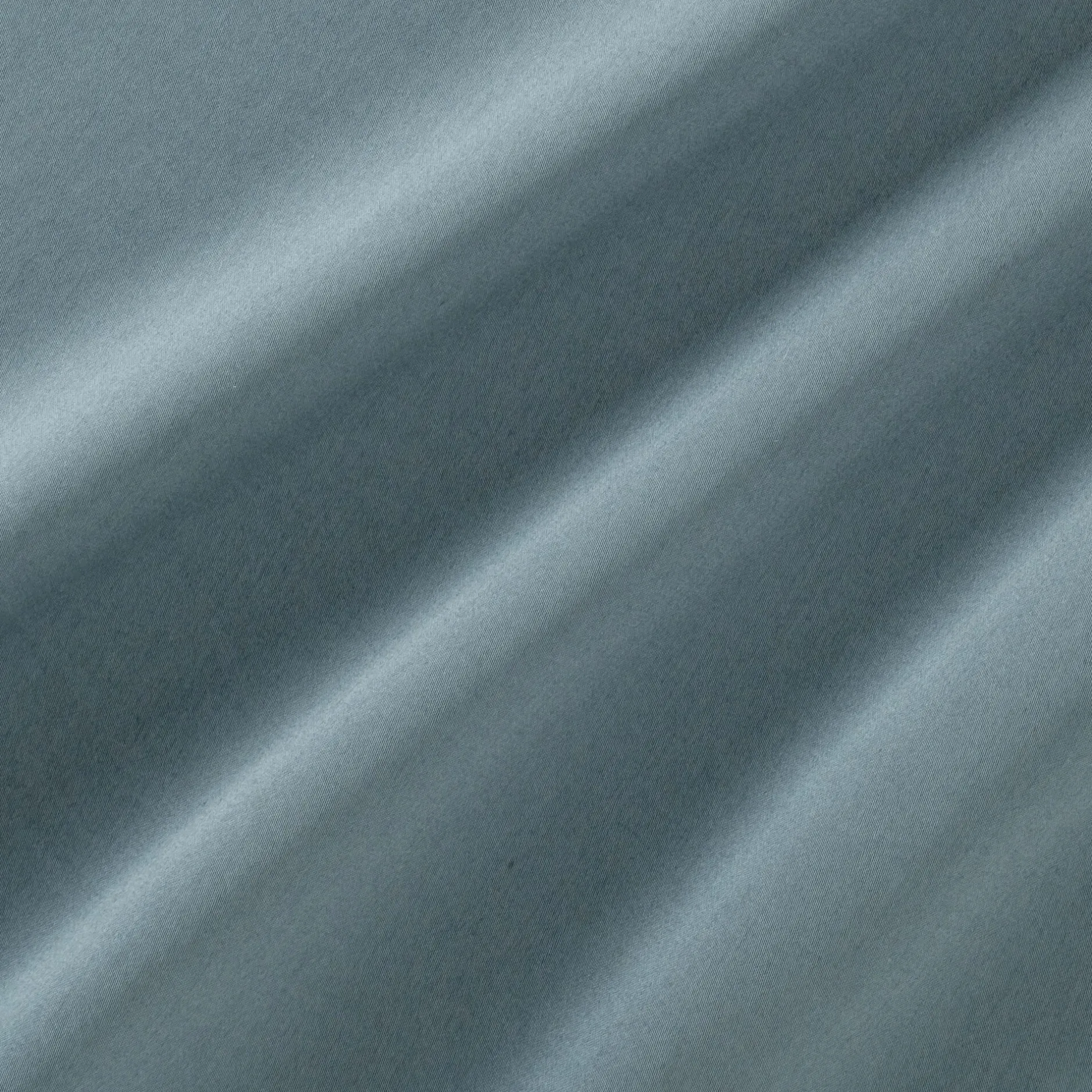 Drap Plat*alinea Drap plat en satin lavé 270x300cm - orage Bleu