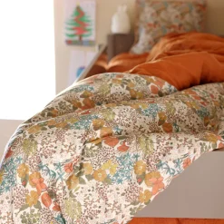 Bureau Enfant|Plaid Enfant*alinea Édredon en coton motif Grenat 65x120cm - Rouge