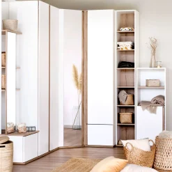 Dressing*alinea Dressing modulable en bois - blanc