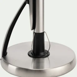 Aménagement Meuble Cuisine*alinea Dérouleur pour essuie-tout vertical en inox - argenté H32cm Gris