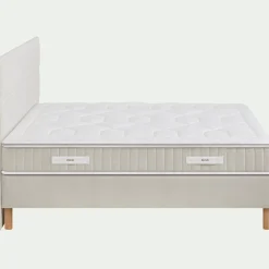 Epeda|Ensemble Matelas & Sommier*alinea Ensemble matelas ressorts+sommier ferme Epeda H68cm 2x90x200cm - Beige