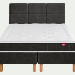 Epeda|Ensemble Matelas & Sommier*alinea Ensemble matelas ressorts+sommier ferme Epeda H68cm 2x80x200cm - Gris