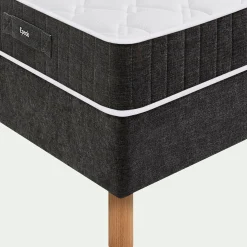 Epeda|Ensemble Matelas & Sommier*alinea Ensemble matelas ressorts+sommier ferme Epeda H68cm 2x80x200cm - Gris