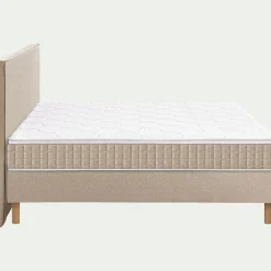 Ensemble Matelas & Sommier|Lit Adulte*alinea Ensemble matelas ressorts + sommier H24cm 2x80x200cm - roucas Beige