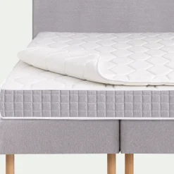 Ensemble Matelas & Sommier|Lit Adulte*alinea Ensemble matelas ressorts + sommier H24cm 2x100x200cm - borie Gris