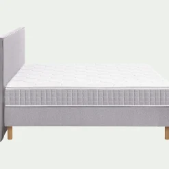 Ensemble Matelas & Sommier|Lit Adulte*alinea Ensemble matelas ressorts + sommier H24cm 2x100x200cm - borie Gris