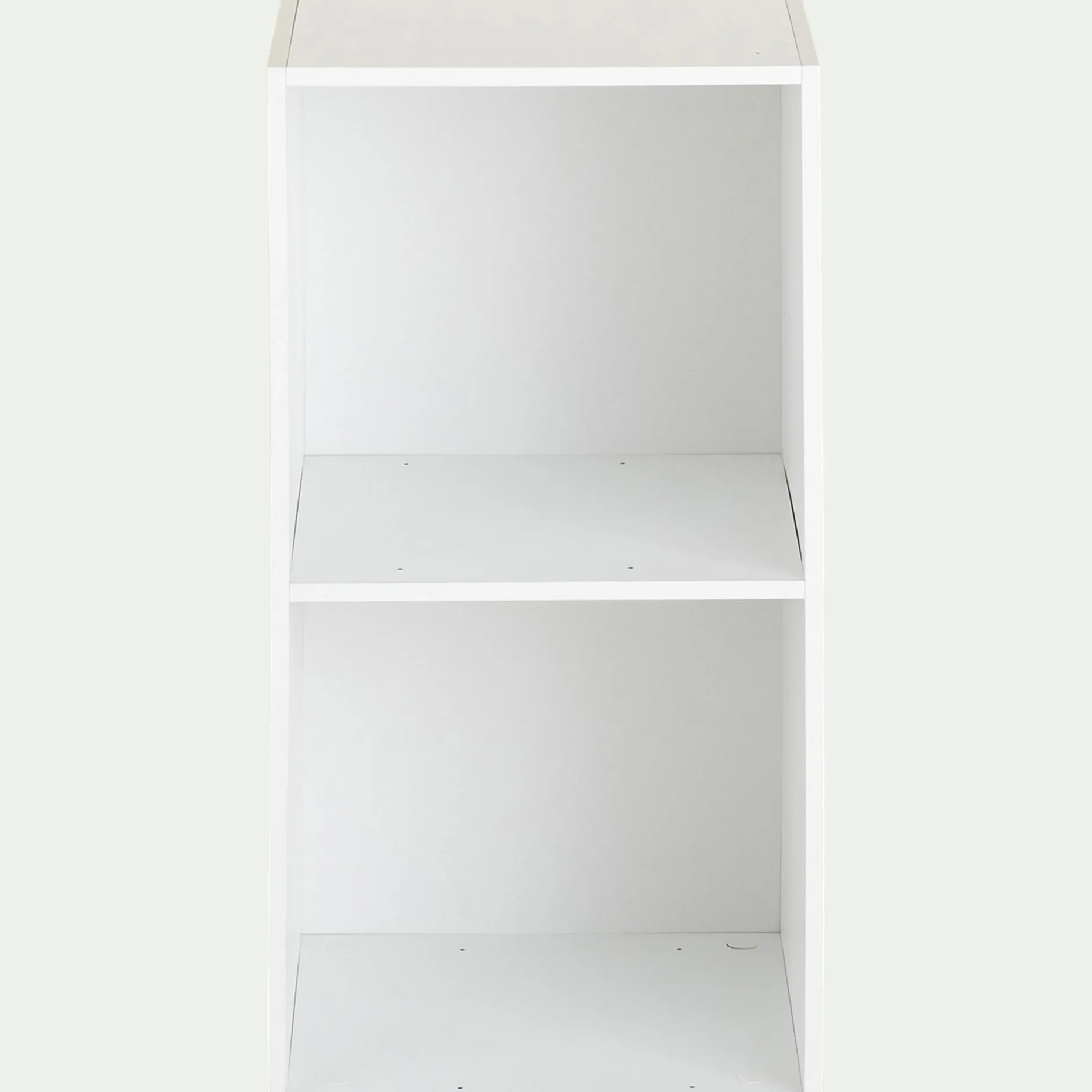 Bibliothèque Enfant|Bibliothèque Enfant*alinea Etagère 2 cases en bois - Blanc