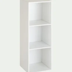 Bibliothèque Enfant|Bibliothèque Enfant*alinea Etagère 3 cases en bois - Blanc
