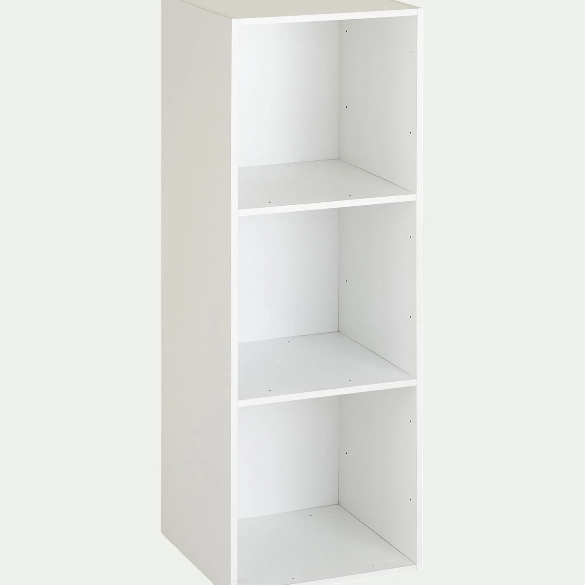 Bibliothèque Enfant|Bibliothèque Enfant*alinea Etagère 3 cases en bois - Blanc