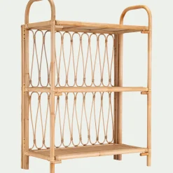 Bibliothèque Enfant|Bibliothèque Enfant*alinea Etagère bibliothèque en rotin L76cm - Naturel