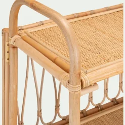 Bibliothèque Enfant|Bibliothèque Enfant*alinea Etagère bibliothèque en rotin L76cm - Naturel