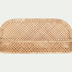 Matelas Enfant|Déco Murale*alinea Etagère murale en bambou - L56xl14xH24cm Naturel
