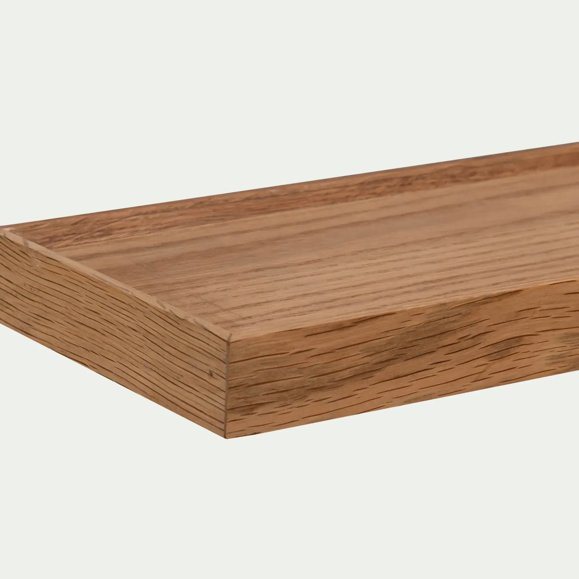 Étagère Murale*alinea Etagère murale en bois 12x80cm - Bois clair