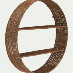 Étagère Murale*alinea Etagère murale en rotin D55xP12cm - Naturel