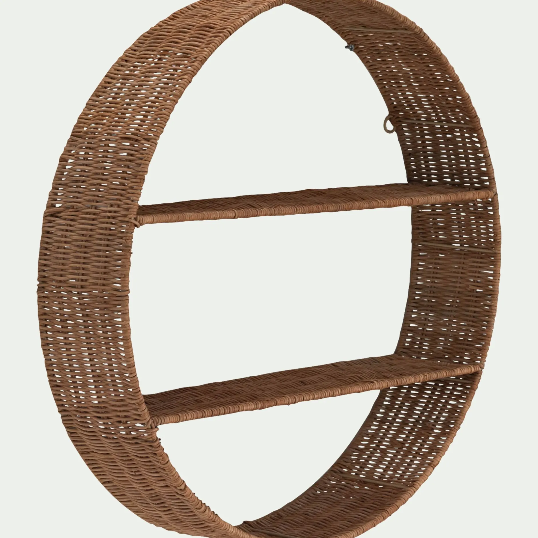 Étagère Murale*alinea Etagère murale en rotin D55xP12cm - Naturel