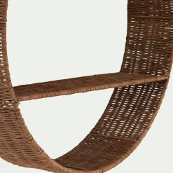 Étagère Murale*alinea Etagère murale en rotin D55xP12cm - Naturel