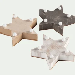 Décoration De La Table De Noël|Objet Décoratif De Noël*alinea Etoile à poser à LED - Blanc