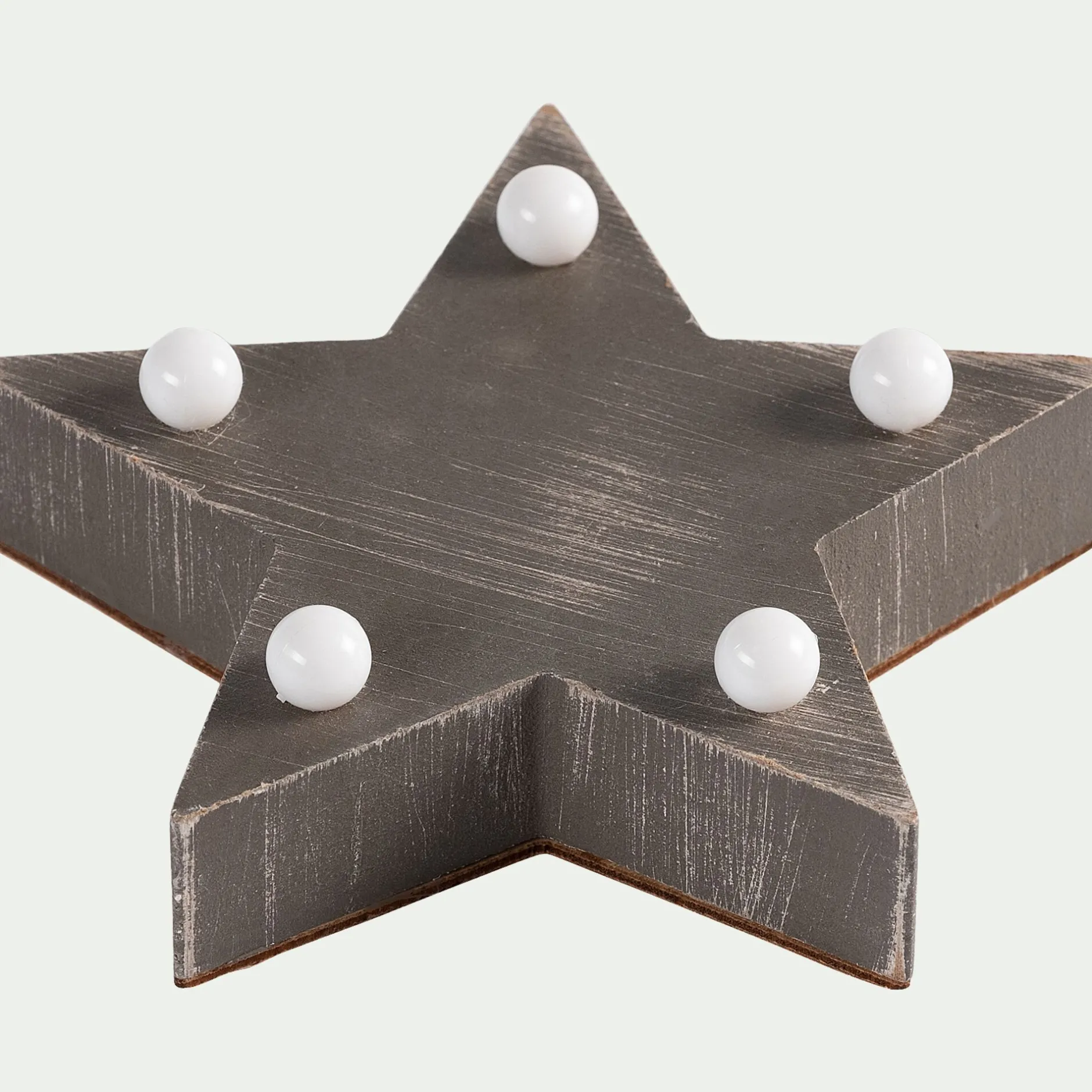 Décoration De La Table De Noël|Objet Décoratif De Noël*alinea Etoile à poser à LED - Blanc