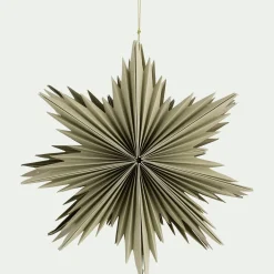Suspension De Noël|Décoration À Suspendre*alinea Etoile à suspendre en papier D30cm - Vert