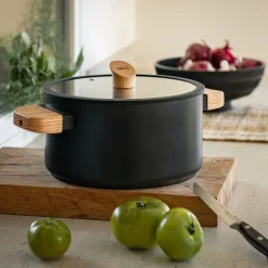 Marmite Et Faitout*alinea Faitout en aluminium D24cm - Noir