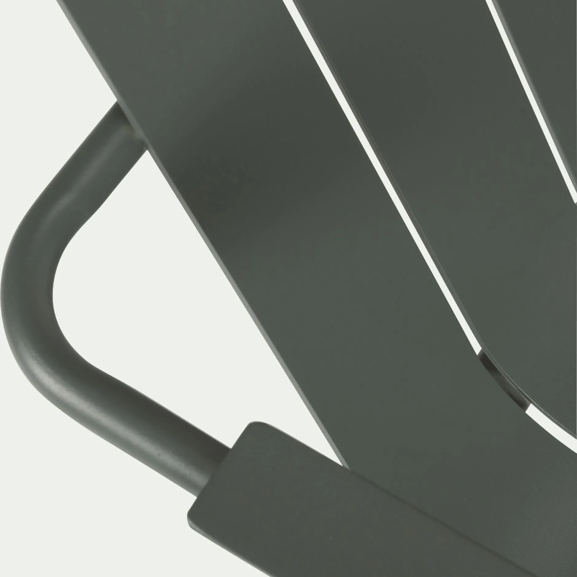 Fauteuil De Jardin*alinea Fauteuil de jardin aluminium avec accoudoirs cèdre Vert