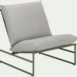 Fauteuil De Jardin*alinea Fauteuil de jardin en aluminium - cèdre Vert