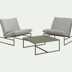 Fauteuil De Jardin*alinea Fauteuil de jardin en aluminium - cèdre Vert