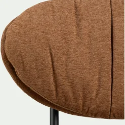 Fauteuil*alinea Fauteuil en tissu - brun rustrel Marron