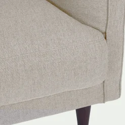 Fauteuil*alinea Fauteuil en tissu - borie Gris