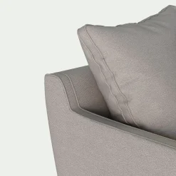 Fauteuil*alinea Fauteuil en tissu - borie Gris