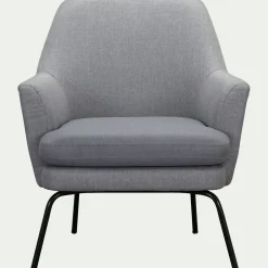Fauteuil*alinea Fauteuil en tissu - restanque Gris