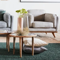 Fauteuil*alinea Fauteuil en tissu Beige