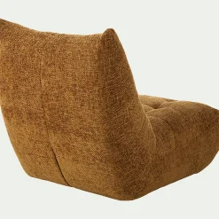 Fauteuil*alinea Fauteuil en tissu chenille - argan Jaune