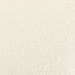 Fauteuil*alinea Fauteuil en tissu effet moutonné et piétement en hévéa - capelan Blanc