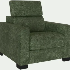 Fauteuil*alinea Fauteuil en tissu Genesis - cèdre Vert
